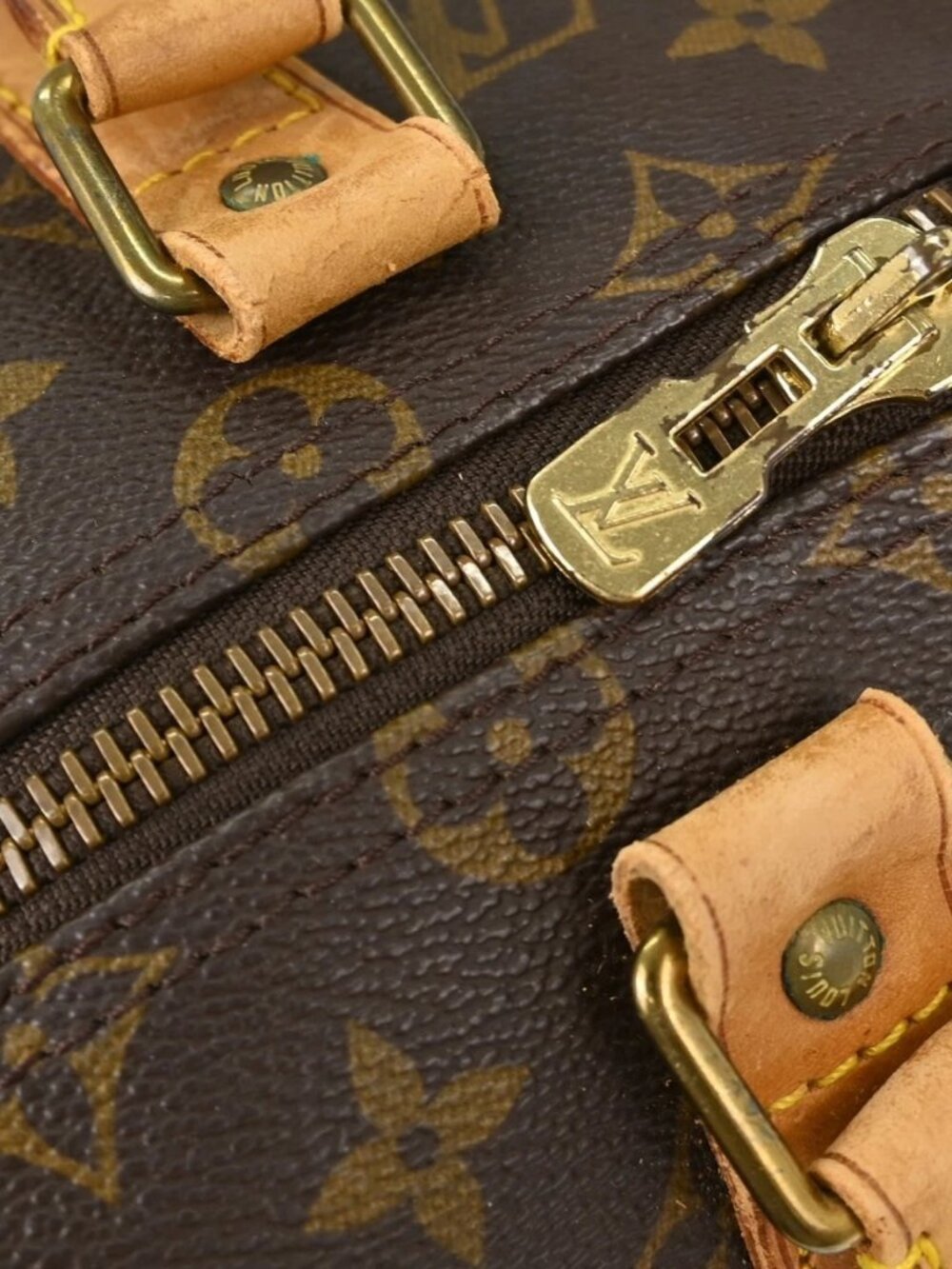 LOUIS VUITTON KEEPALL 50 TRAVEL HANDBAG MONOGRAM M41426 MB0931 XX37399 - Picture 9 of 16